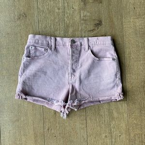Gap Lilac Purple Denim shorts